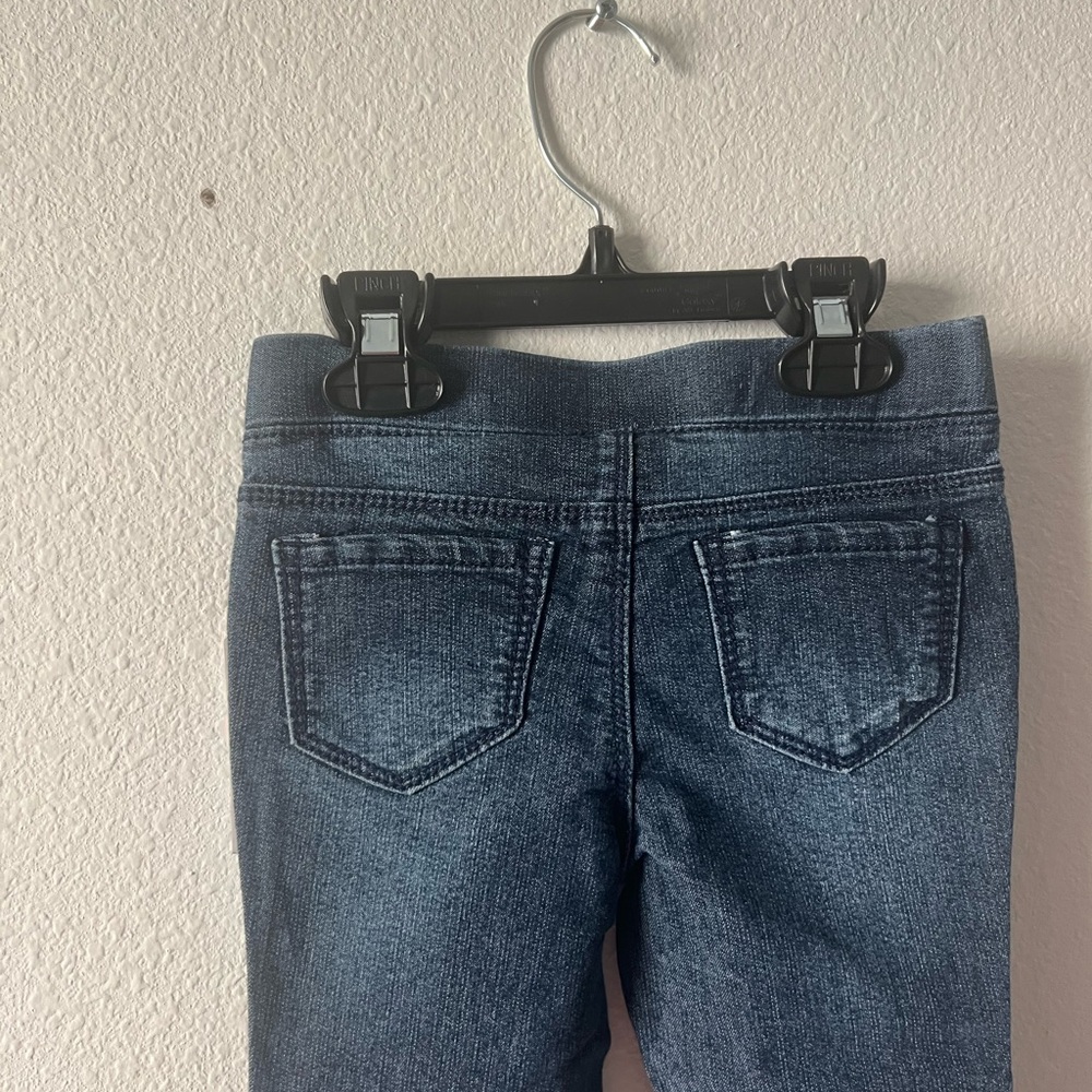 Blue Ink Toddler’s Star Pull-On Denim Leggings, Size 4T, NWT - Picture 4 of 9